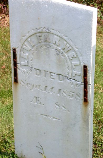 File:20060916 - Old - Farwell Levi Tombstone.jpg