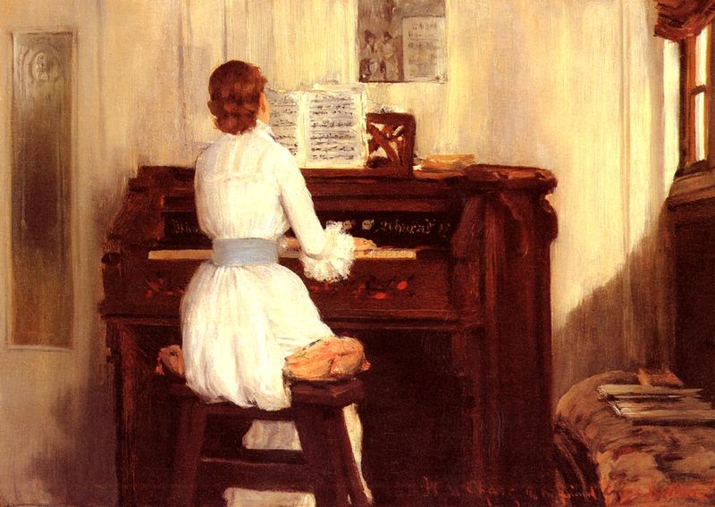 File:Chase William Merritt Mrs Meigs At The Piano Organ 1883.jpg
